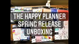 Happy Planner 2021 Spring Release Unboxing