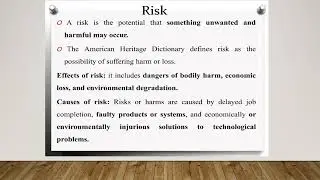 Safety and Risks | Professional Ethics, Mrs. J. Sherine Glory, Assistant Professor/CSE, RMDEC
