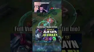 165 Ability Haste Blue Kayn in Season 13!? ABSOLUTE MONSTER 😮