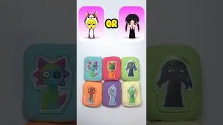 GUESS the Sprunki OC cube. Find Pop Cat #shorts