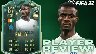 FIFA 23: 87 WINTER WILDCARD ERIC BAILEY PLAYER REVIEW!!!👀 THIS CARD IS MID! - FUT23