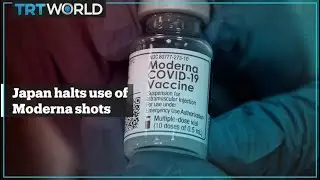Japan suspends 1.6 million doses of Moderna shots after reports of contamination
