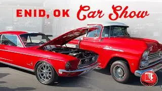 Main Street Enid First Friday Car Show 2024 [Walkthrough]