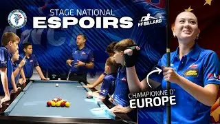 En IMMERSION avec les MEILLEURS ESPOIRS FRAN&Ccedil;AIS du billard !