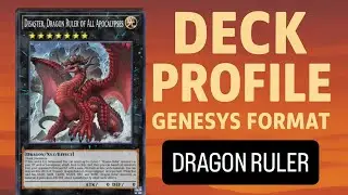 Yugioh Genesys Format Deck Profile | Dragon Rulers | @TokenBlackYGO