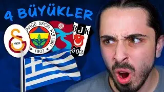 4 BÜYÜKLER YUNAN LİGİNE KATILSAYDI NE OLURDU? // FIFA 22 KARİYER MODU