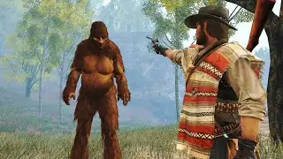 PIEGRANDE (Bigfoot) en Red Dead Redmption Nightware 1 Cinematicas 4k 60fps