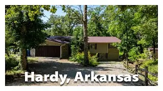Land and Home for Sale | 71 Lakeside Drive Hardy, AR 72542 Listed at $242,500 Walk Through