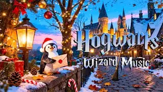 The Penguin&rsquo;s Christmas at Hogwarts ❄️ Magical Ambience & Cozy Music