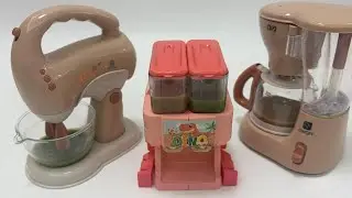 [🎁toy asmr🎁] Mini Kitchen Appliance Drink Machine ASMR Satisfying  Review Toys | Toy Unboxing