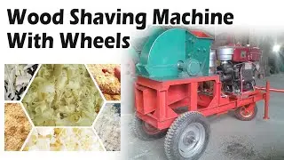Powerful Wood Shaving Machine | High Efficiency for Animal Bedding & Packaging#woodshavings