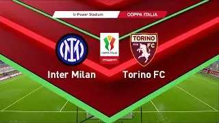 Интер Милан против Торино | Стадион U-Power | Кубок Италии 2025-26 | PES 2021