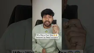 Why Did Bajaj Company Harass a Poor Man?