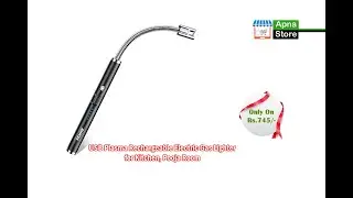 Crasts USB Plasma Rechargeable Electric Gas Lighter for Kitchen, Pooja Room/Apna Store
