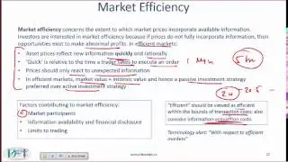 Level I CFA Equity Reading Summary: Market Efficiency