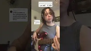 bass tabs were requested 🫡🫡 #bass #whereismyhusband #raye #basssolo #basstabs