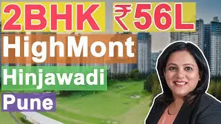 ₹56L | 2BHK flat for sale |  HighMont Hinjewadi  Pune | 2021 | Hill View