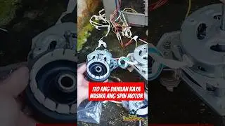 SPIN DRYER change motor and rubber bello