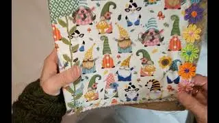 Gnome junk journal 🧙‍♂️ #gnomejournal    #gnomes #hobbylobby #renewreuserecycle