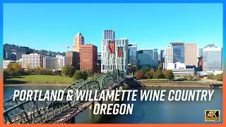 Ultimate Oregon Road Trippin✨ Portland & Willamette Wine Country 4K