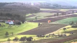 Paraglider in Derdinger Horn, Oberderdingen, Baden-W&uuml;rttemberg Part II