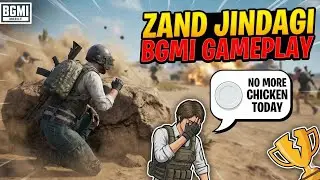 ZAND JINDAGI OP! 🤬 BGMI Funny Gameplay | No More Chicken Today 💔 #youtube #gaming #bgmi #iphone15 