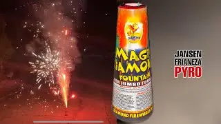 Magic Diamond Crackling Fountain by Diamond Fireworks | Christmas Eve Philippines December 24 2022