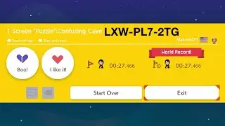 【Mario Maker 2】1 Screen 