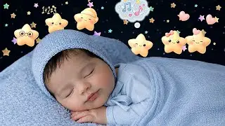 4 Hours Baby Sleep Music 💤Mozart Clarinet Quintet & Brahms Lullaby | Sleep Instantly | Piano & Cello