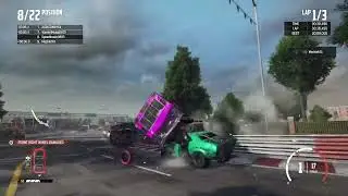 That did not go to plan @ Hillstreet Circuit - Wreckfest Online