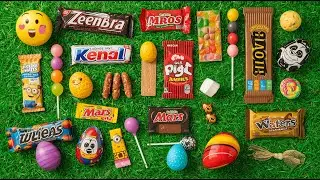 WOW Candy Surprise Collection 🍭🥚 | Colorful Sweets & Toy Eggs Unboxing