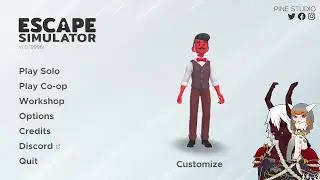 THERE IS NO ESCAPE | Iki Yasumi Collab! | Escape Simulator 001