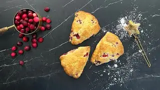 Cranberry Orange Scones 