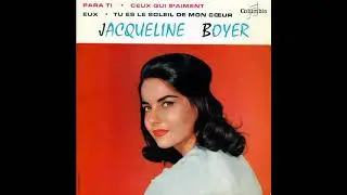 Jacqueline Boyer - EP mono Columbia ESRF 1249  (1959)