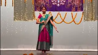Manasvi Indraganti-Neeli Meghamulalo Performance