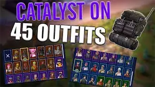 Catalyst Back Bling on 45 Outfits | Rogue Agent - Fortnite
