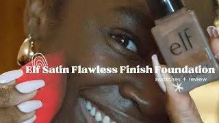 Elf Flawless Satin Foundation  First Impression | Nkenna Rose