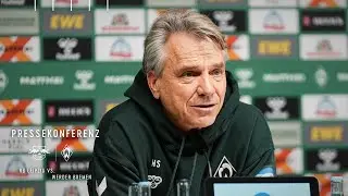 Pressekonferenz mit Horst Steffen vor Leipzig I RB Leipzig vs. SV Werder Bremen
