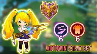 LUMINEXUS+DAUNTLESS LAYLA COMMANDER - THE EASIEST WAY TO WIN | MAGIC CHESS GO GO MYTHIC RANK