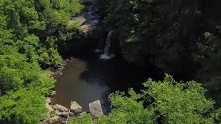 Savage Falls Hike 4K Drone Video Mavic Pro Platinum