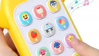 Baby Shark Sing & Learn Smartphone & Book 🎶 | Interactive Educational Toy for Toddlers 1-3!