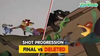 Savage Manchas Cut Scene! | Zootopia Final vs Deleted Animation Breakdown