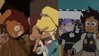 The owl house and Amphibia Vrchat funny moments with friends