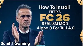 How to install FIFER'S FC 26 Realism Mod Alpha 8 for TU 1.4.0  with Gameplay #fc26   #fifa #fc