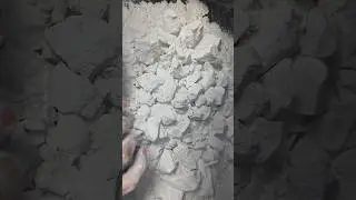 Sneak Peek from Chalk Crushing using rolling pin #shorts #gymchalkasmr #fyp