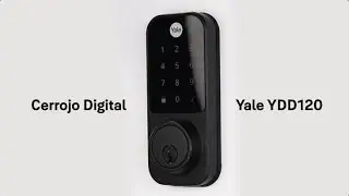 Cerrojo Digital Yale YDD120 negro
