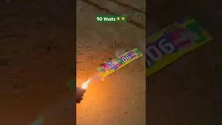 💥90 Watts #shorts #shortvideo #shortsvideo #sivakasi #crackers #crackerstesting