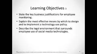 Employment Law   Chapter 14   Employee Privacy   Part 1 with Audio