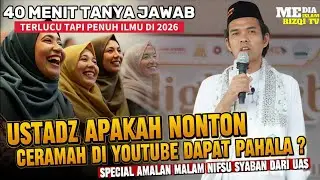 TANYA JAWAB USTADZ ABDUL SOMAD‼️ AMALAN MALAM NIFSU SYA'BAN 2026