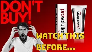Prosolution Gel Works? - Prosolution Gel Supplement - WATCH BEFORE